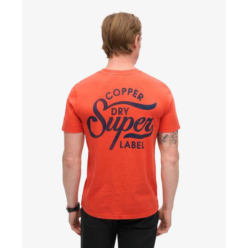 Superdry Copper Label Chest Graphic Tee image number 1